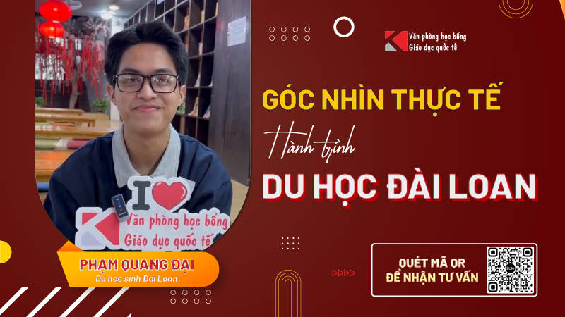 Hành trình du học Đài Loan của Phan Quang Đại: Chọn đúng người dẫn đường, tương lai rộng mở